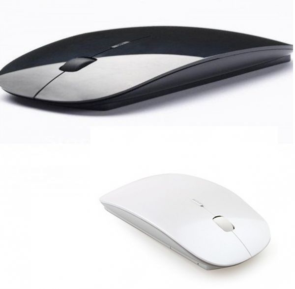 Mouse Super Fino Wirelles 2.4g Slim Branco